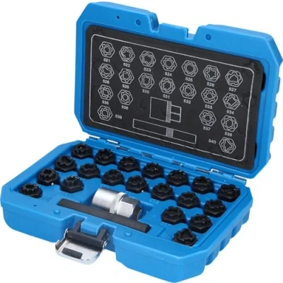Afbeelding van BRILLIANT TOOLS BT691390 velgmoeren assortiment voor VAG22 onderdelen [Powered by KS TOOLS]
