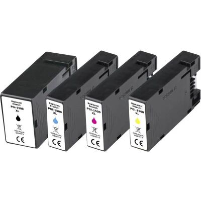 Afbeelding van Renkforce Inktcartridge vervangt Canon PGI 1500BK XL, 1500C 1500M 1500Y XL Compatibel Combipack Zwart, Cyaan, Magenta, Geel RF 5706078