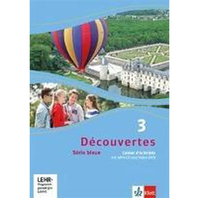 Afbeelding van Découvertes Série bleue 3. Cahier d&#039;activités mit MP3 CD und Video DVD