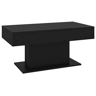 Afbeelding van vidaXL Salontafel, zwart, 96 x 50 45 cm, spaanplaat