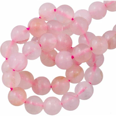 Afbeelding van Rozenkwarts Kralen (10 mm) 36 Stuks voor Sieraden Dreambeads