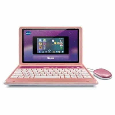 Image de ordinateur éducatif Vtech Genio Mon premier vrai Rose