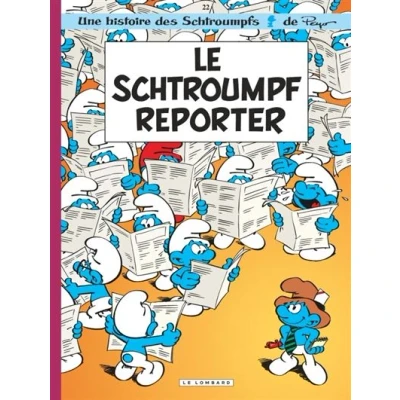 Image de Les Schtroumpfs Lombard Tome 22 Le Schtroumpf reporter