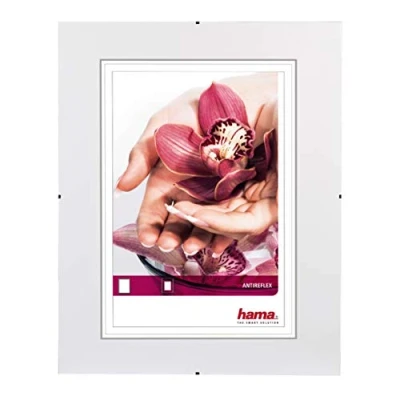 Afbeelding van Hama Clip Fix ARG 30x45 randloze glaslijsten 63132