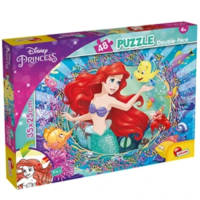 Afbeelding van Lisciani Disney spelletjes DF M Plus 48 Ariel, 99511