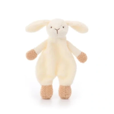 Afbeelding van Apricot Lamb Babydeken, pluche, comfortabel, voor pasgeborenen, konijnen