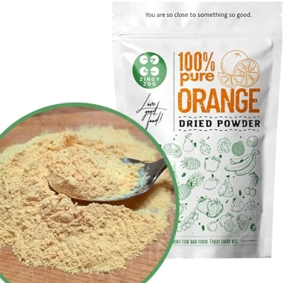 Afbeelding van gedroogd sinaasappelpoeder 100% natuurlijk Fruit oranje gedroogde van ganzen sinaasappels Dried Orange Powder Pieces (fijn poeder)