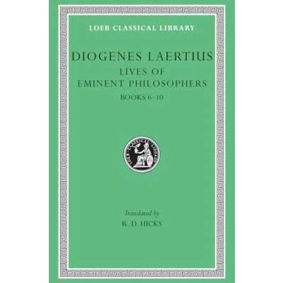 Afbeelding van Lives of Eminent Philosophers Books VI X L185 V 2 (Trans. Hicks)(Greek)
