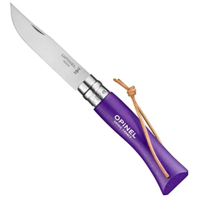 Image de Couteau Opinel Baroudeur Colorama N7 violet