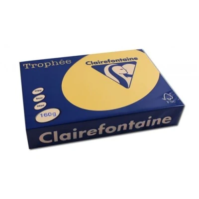 Image de Clairefontaine Ramette Papier A4 160g Bouton Or
