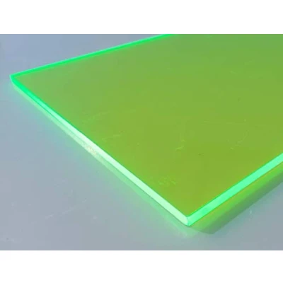 Afbeelding van Acrylplaat, fluorescerend, groen, 500 x 3 mm, groen alt intech®