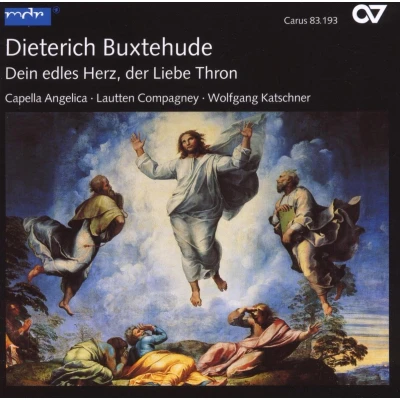 Afbeelding van Capella Angelica, Lautten Compagney, Wolfgang Katschner Buxtehude: Dein Edles Herz, Der Liebe Thron (CD)