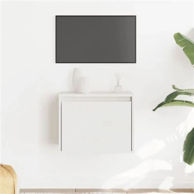 Afbeelding van Wandkast 45x30x35 cm massief grenenhout wit