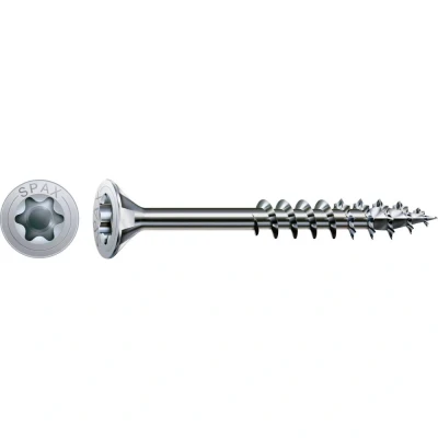 Afbeelding van SPAX 0191010450805 Houtschroef 4.5 mm 80 T STAR plus Staal WIROX 200 stuk(s)