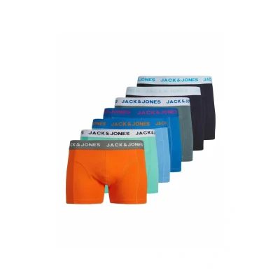 Afbeelding van Jack &amp; Jones heren 7P boxer trunks carl solid multi
