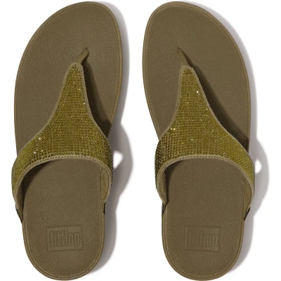 Afbeelding van FitFlop Lulu Toepost Hotfix GROEN Maat 38