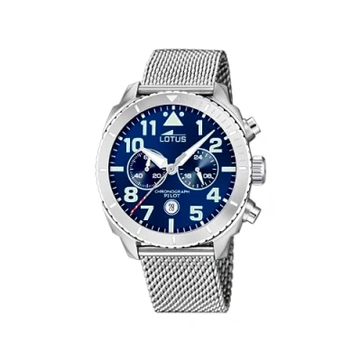 Afbeelding van Lotus 18704/1 Chronograaf, zilver., armband