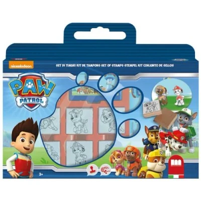 Afbeelding van Multiprint Nickelodeon Paw Patrol windowbox 7 stempels + 3 stiften