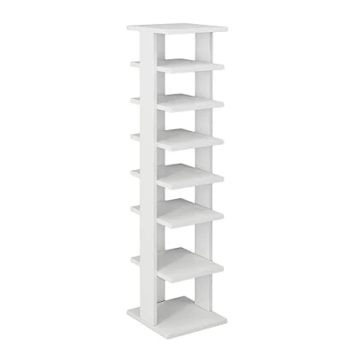 Afbeelding van Oskar Store Timo schoenenkast, 26,7 x 110 cm, wit