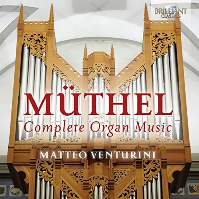 Afbeelding van Matteo Venturini Muthel: Complete Organ Music (CD)