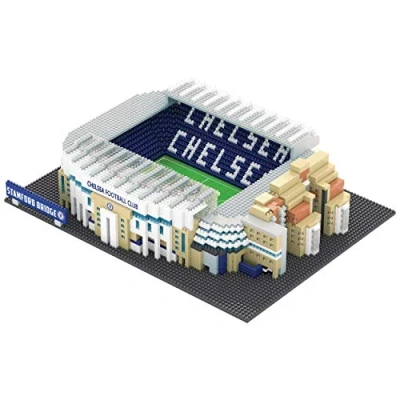 Afbeelding van Foco Set voor de 3D bouw van een voetbalstadion, bouwspeelgoed, BRXLZ, PZEP3DSTADCHE, Chelsea F.C.