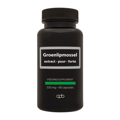 Afbeelding van Groenlipmossel extract 60 caps.