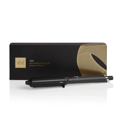 Afbeelding van ghd Rise Professionele elektrische volumeborstel voor alle haartypes, ultra zone technologie, zwart