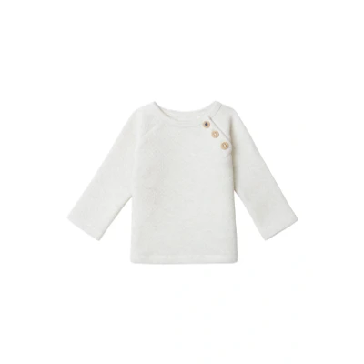 Afbeelding van Noppies Jongen Longsleeve Barre Oatmeal 86