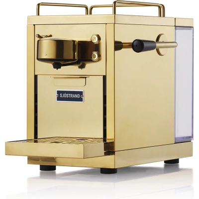 Afbeelding van Sjöstrand Espresso Capsule Machine Messing Edition