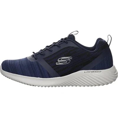 Afbeelding van Skechers Sport Bounder Sneakers laag, Heren, Maat: 42, Navy Kunststof/ textiel