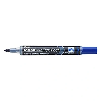 Afbeelding van Viltstift Pentel MWL5SBF Maxiflo whiteboard blauw 1 5mm