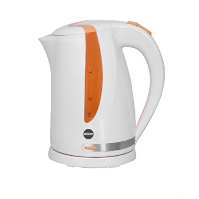 Afbeelding van Eldom Sunny C230 waterkoker 1,7l draadloos met LED verlichting wit oranje