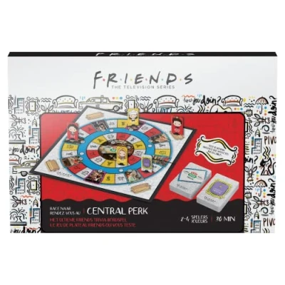 Afbeelding van Friends Race naar Central Perk tv serie Trivia Bordspel Familiespel