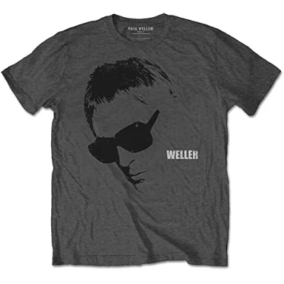 Afbeelding van Paul Weller Glasses Picture Heren T shirt XL Grijs