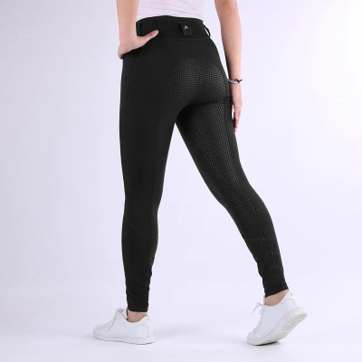 Afbeelding van Euro star Rijbroek Equitation Queen Full Grip Black 38