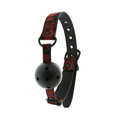 Afbeelding van Luxe Ballgag Met Gaten Blaze