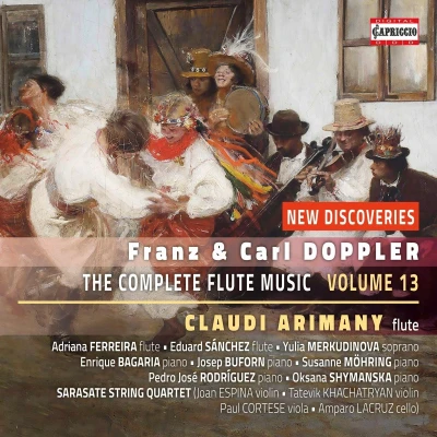 Afbeelding van Claudi Arimany Eduard Sanchez Adriana Ferreira Complete Flute Music Volume 13: New Discoveries (CD)