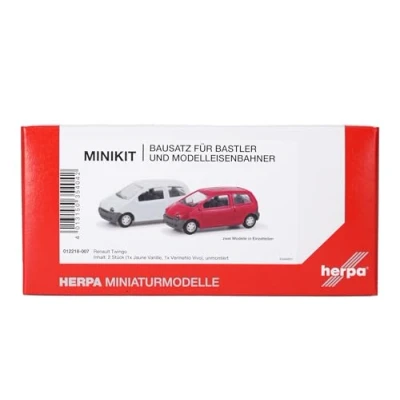 Afbeelding van Herpa 012218 007 H0 Auto Renault Twingo, Vermehlo vivo en Jaune vanille