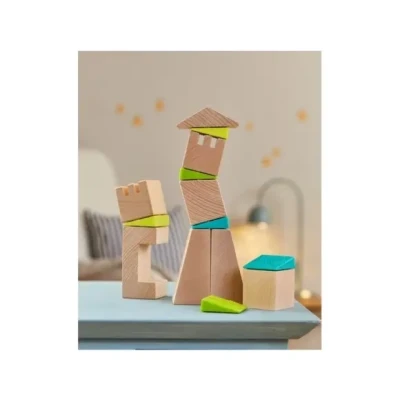 Afbeelding van HABA 3DLEGES SCHIEFETÜRME Blokken voor kinderen, Maat: One Size, Multi