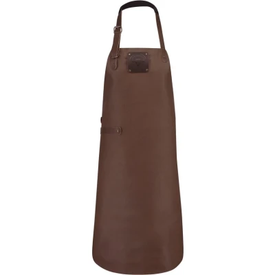 Afbeelding van Smokin&#039; Flavours Witloft Buffelleder Schort Bruin Accessoires