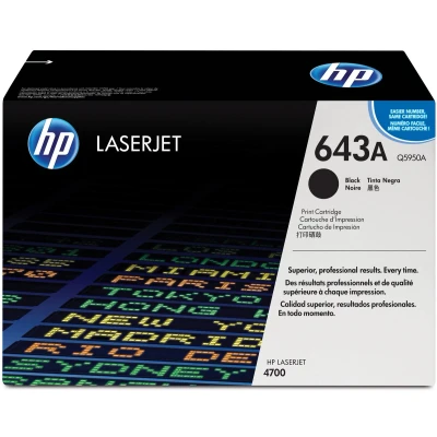Afbeelding van HP Tonercartridge Q5950A 643A zwart