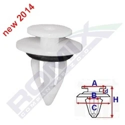 Afbeelding van ROMIX C60698 Clip