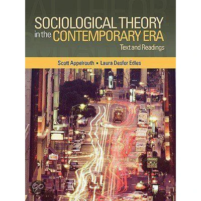 Afbeelding van Sociological Theory in the Contemporary Era