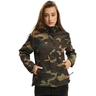 Afbeelding van Brandit Frontzip Windbreaker jacket L Groen