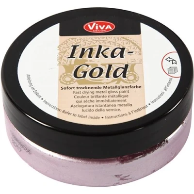 Image de Viva Decor cire brillante Inka Gold50 ml rose clair