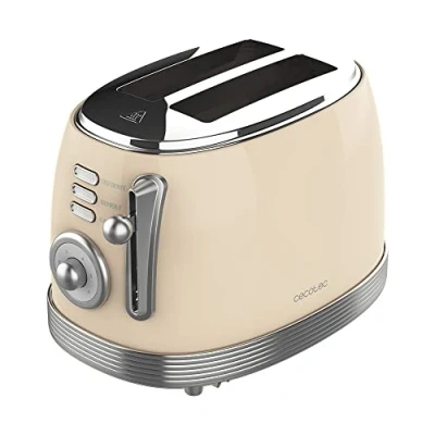 Afbeelding van Toaster Cecotec Vintage 800 Light Beige 850 W