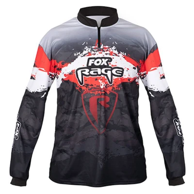 Afbeelding van Fox Rage Performance Team Top Long Sleeve M Vis shirt