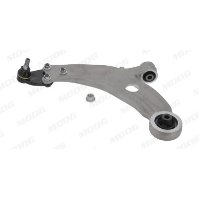 Afbeelding van MOOG CI TC 17615 Draagarm Met rubberlager Vooras links Driehoeksdraagarm Aluminium Duwstang