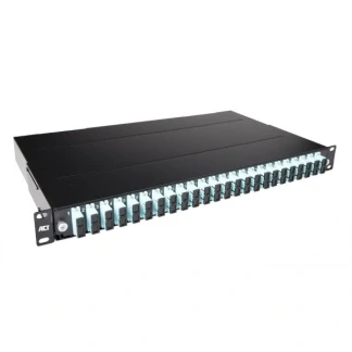 Afbeelding van Glasvezel patchpaneel OM3 (SC, Duplex, 19 inch, 1U)