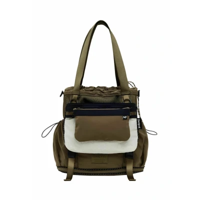 Afbeelding van Desigual Rugzak, Dames, Maat: One Size, Khaki